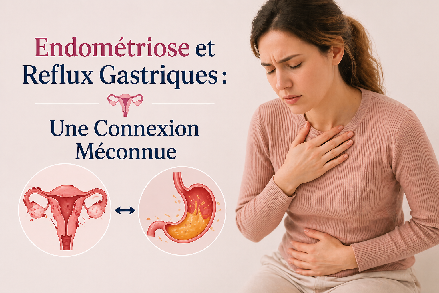 Endométriose et Reflux Gastriques : Une Connexion Méconnue