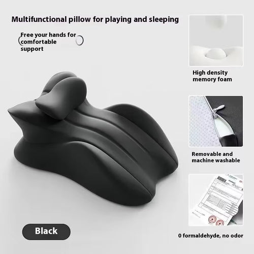 Bedside Bed Multifunctional Lying Pillow Prone Reading Cushion Pillow Phone Lying down Sleeping Artifact Pillow Cushion