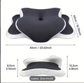 Oreiller Papillon ergonomique - profil et zones de contour cervical