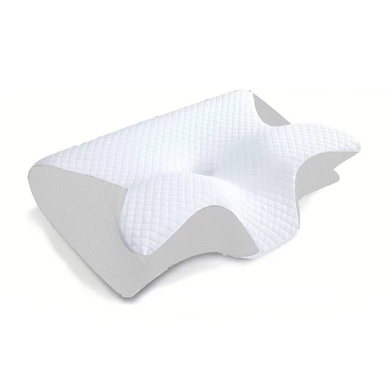 Oreiller cervical mousse mémoire de forme Oeko-Tex - vue de face